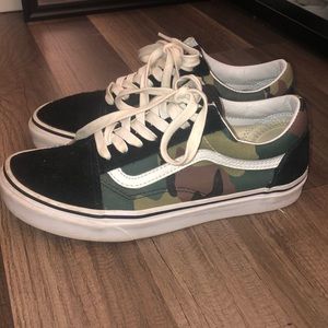 Camo vans